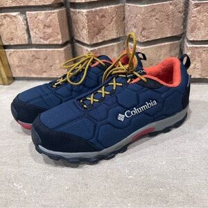 Columbia Blue Waterproof Omni-Grip Trail Sneakers BY1202-464 Women’s size 7.5